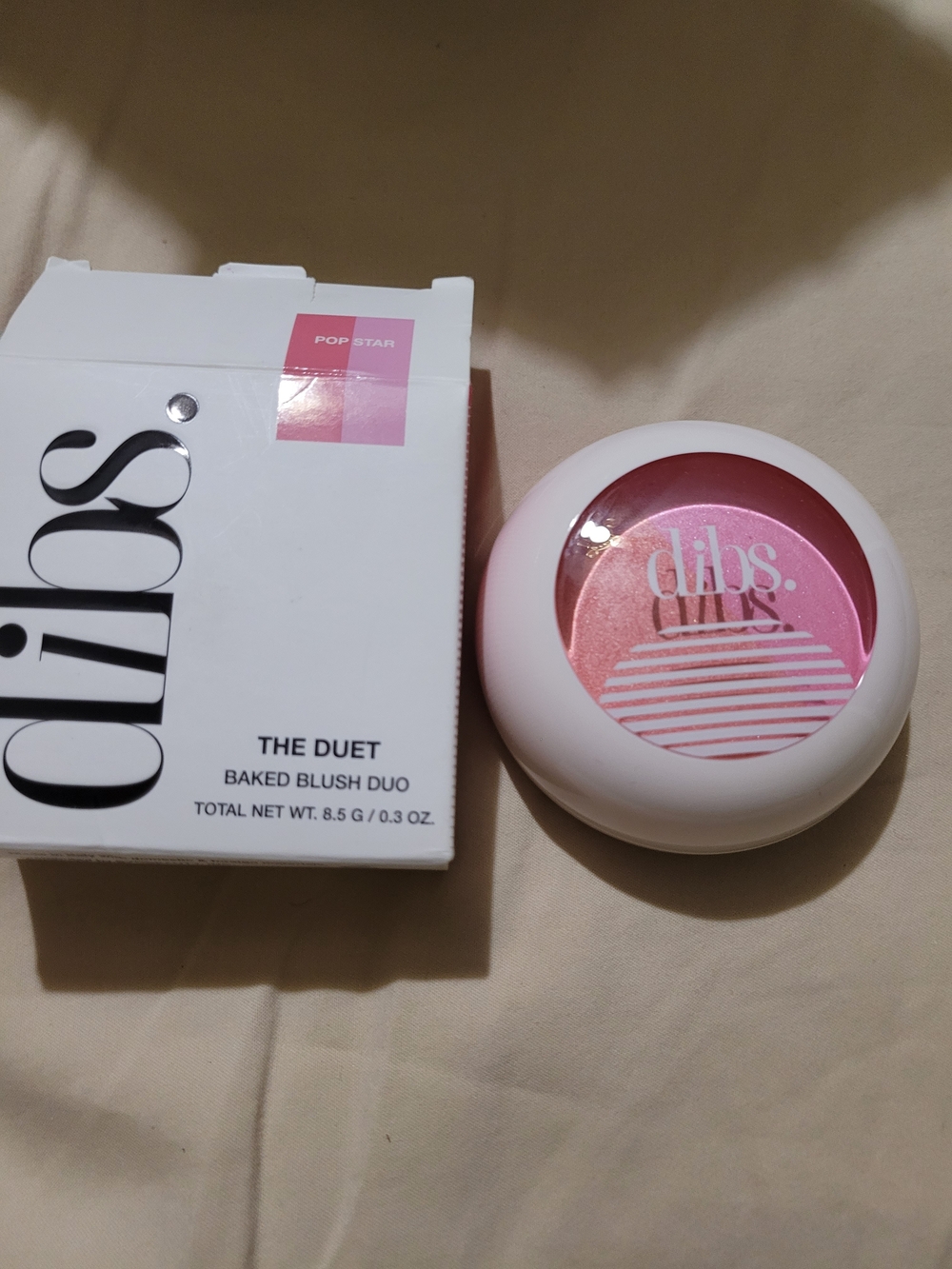 Dibs The Duet Baked Blush Duo - Pink Pop Star